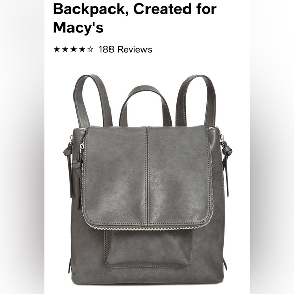 Macy’s INC Backpack/Crossbody Bag - Picture 13 of 16